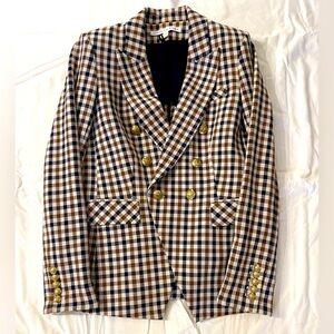 Plaid blazer